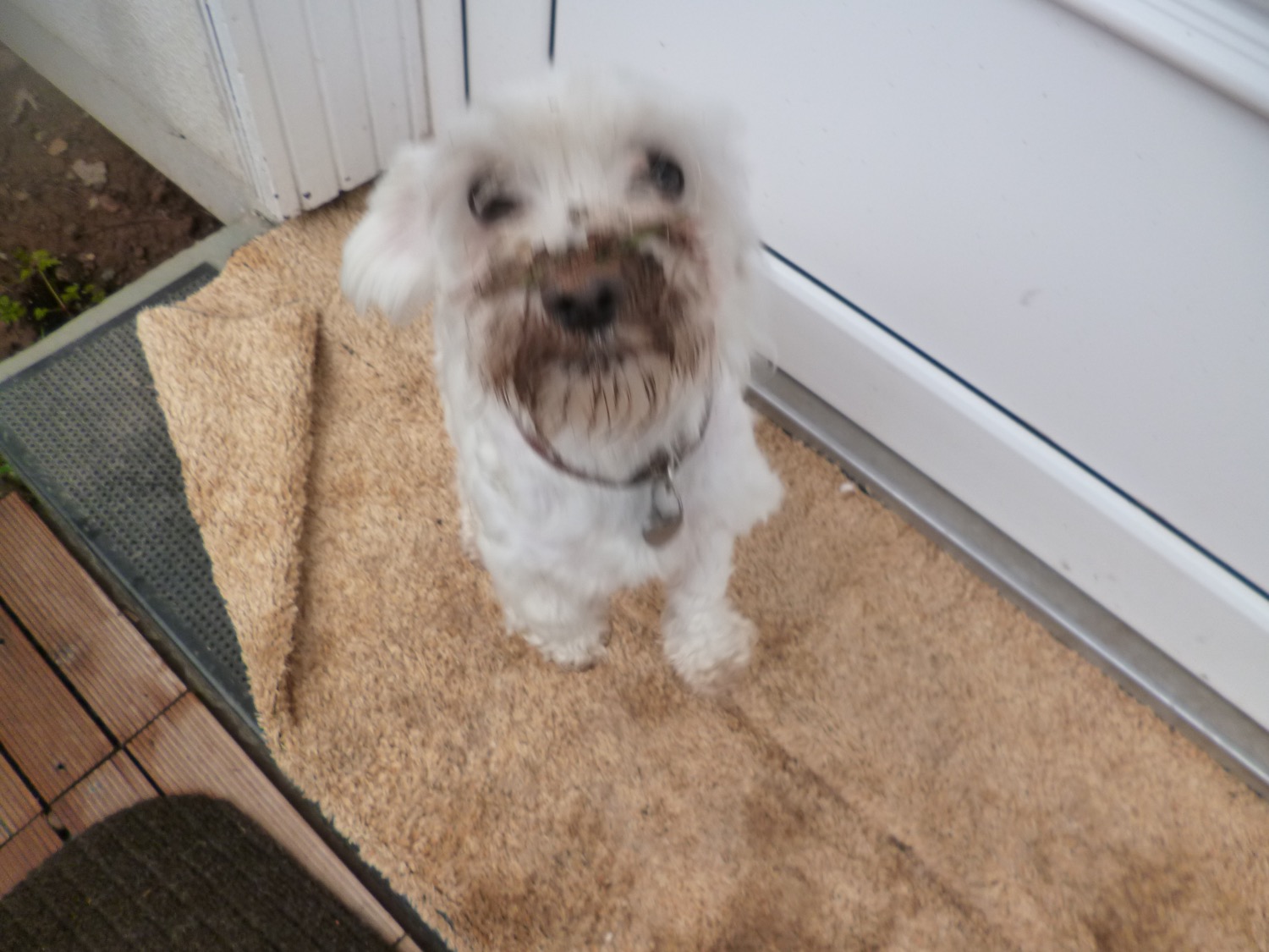 Ronja als Dreckspatz